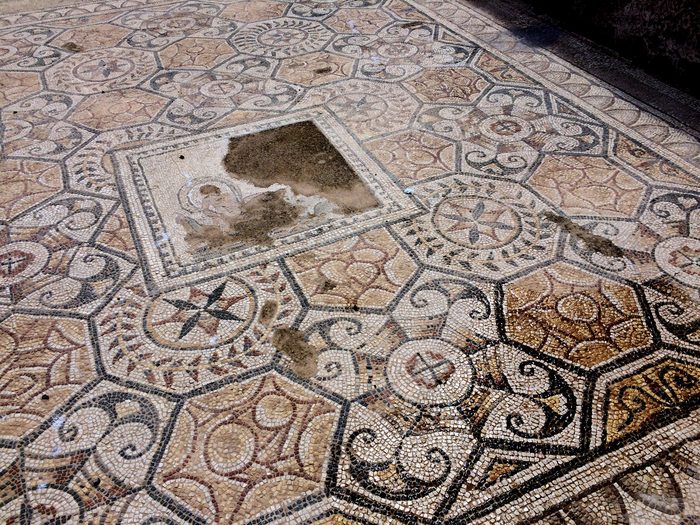 Mosaico pavimentale di epoca romana